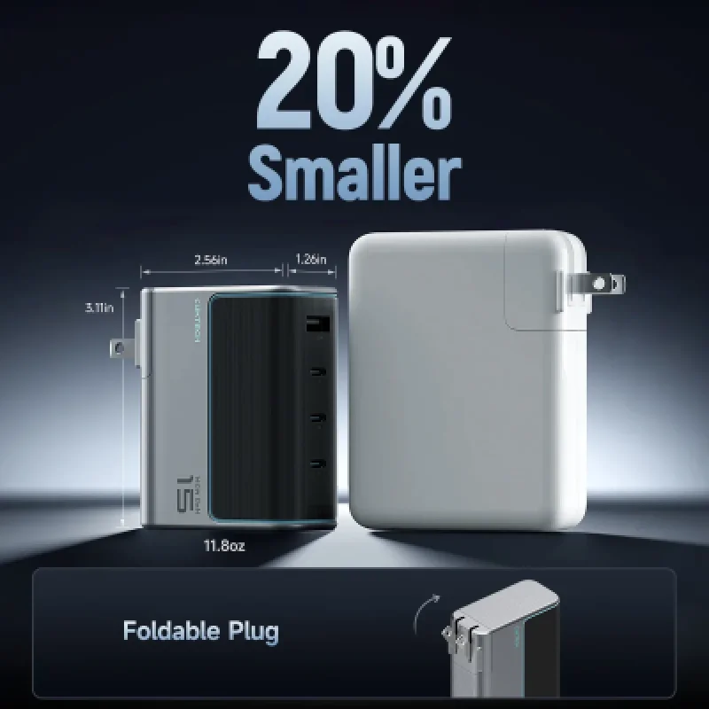 ⚡ Cargador CUKTECH 140W GaN USB-C 4 Puertos | Rápido y Seguro