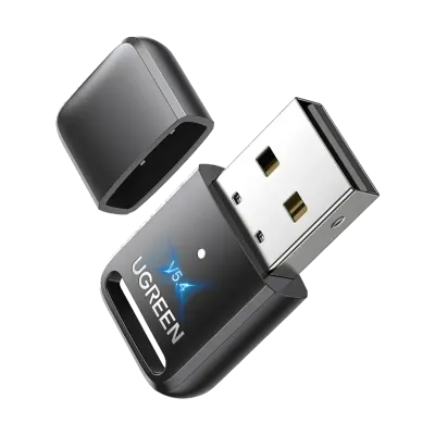 Adaptador Bluetooth USB UGREEN para mouse, teclado, audífonos y otros