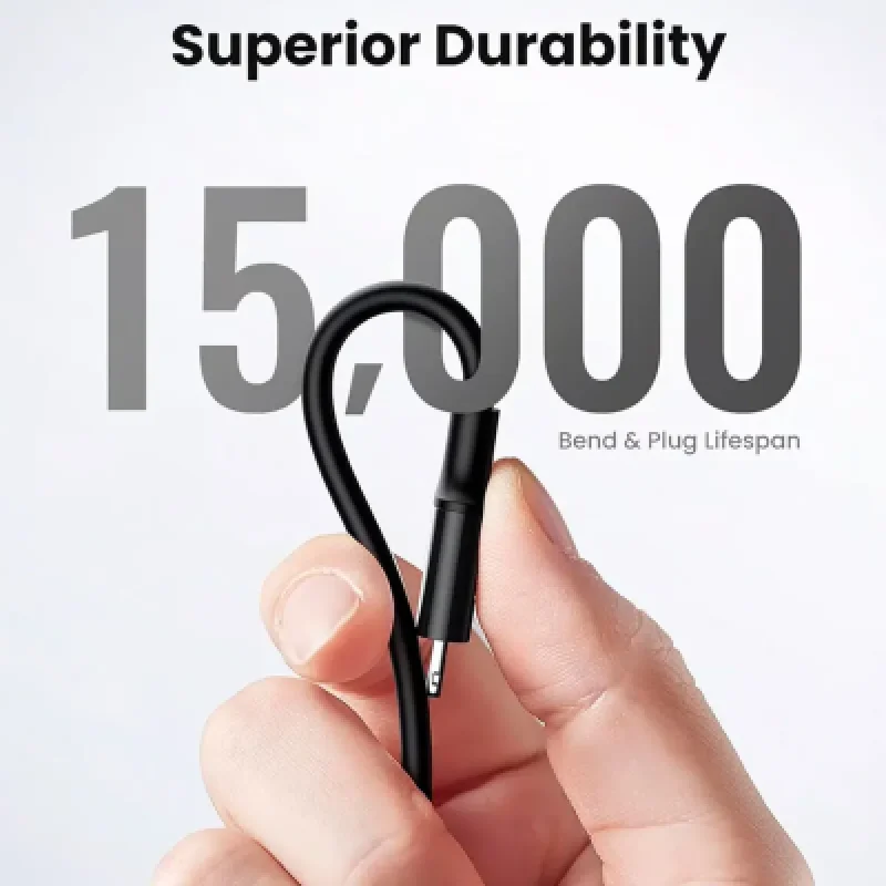 Cable USB-C a Lightning UGREEN 60W MFi Carga Rápida iPhone
