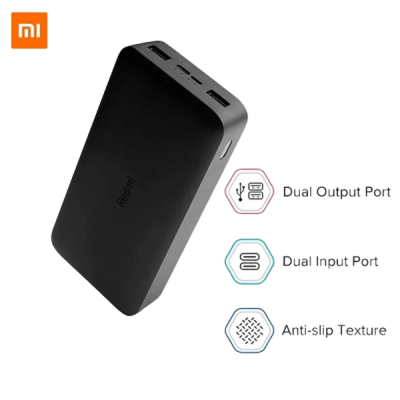 Batería Externa Portátil Xiaomi 18W 20000mAh