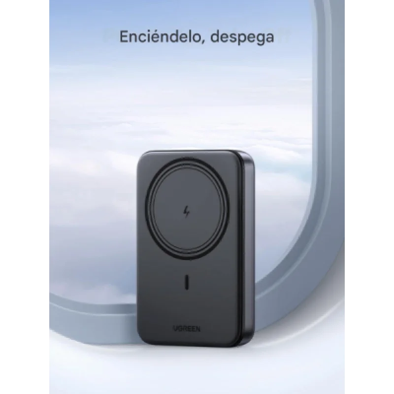 Power Bank UGREEN Magnético Q1  20W 10000 mAh  con Carga Inalámbrica + Cable