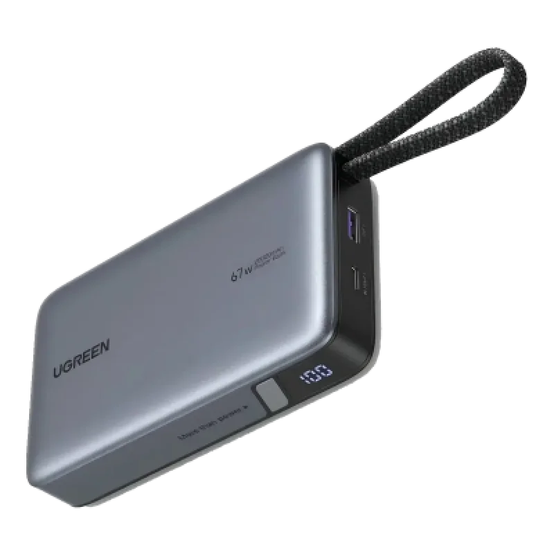 UGREEN Nexode Power Bank 20000mAh 67W Cable USB-C Carga Rápida