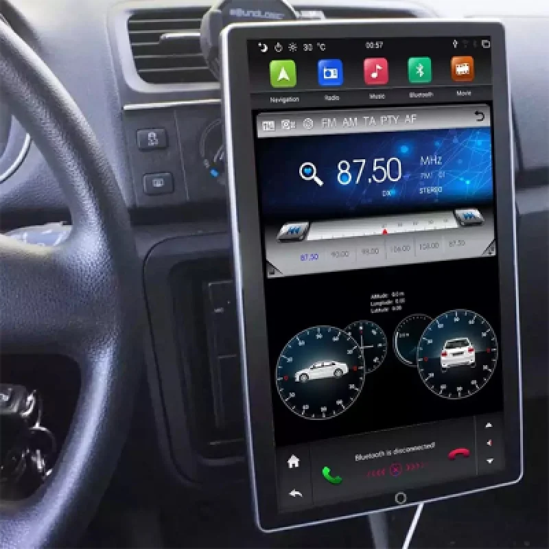 Auto Radio Android 1 Din 10.1 Pulgadas con 4GB RAM y WiFi Integrado | Conectividad y Entretenimiento Premium para tu Coche
