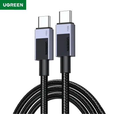Cable USB-C UGREEN 100W Carga Rápida Trenzado L512 Alta Durabilidad