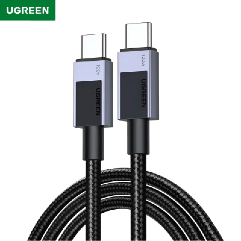 Cable USB-C UGREEN 100W Carga Rápida Trenzado L512