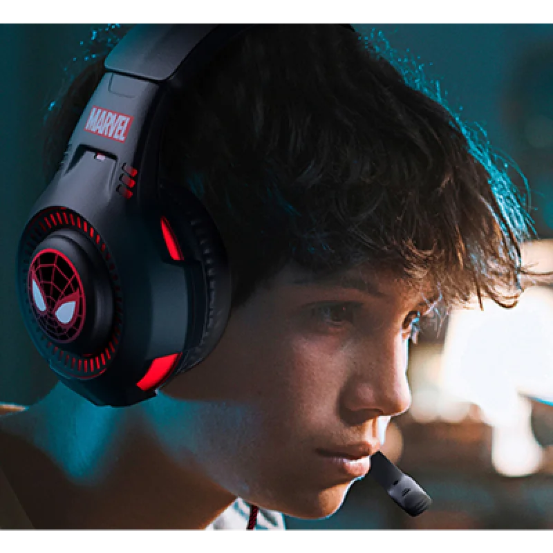 Audífonos Gaming Spider-Man XTECH XTH-M541SM | Micrófono + RGB
