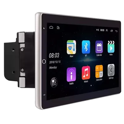 Auto Radio Android 1 Din 10.1 Pulgadas con 4GB RAM y WiFi Integrado