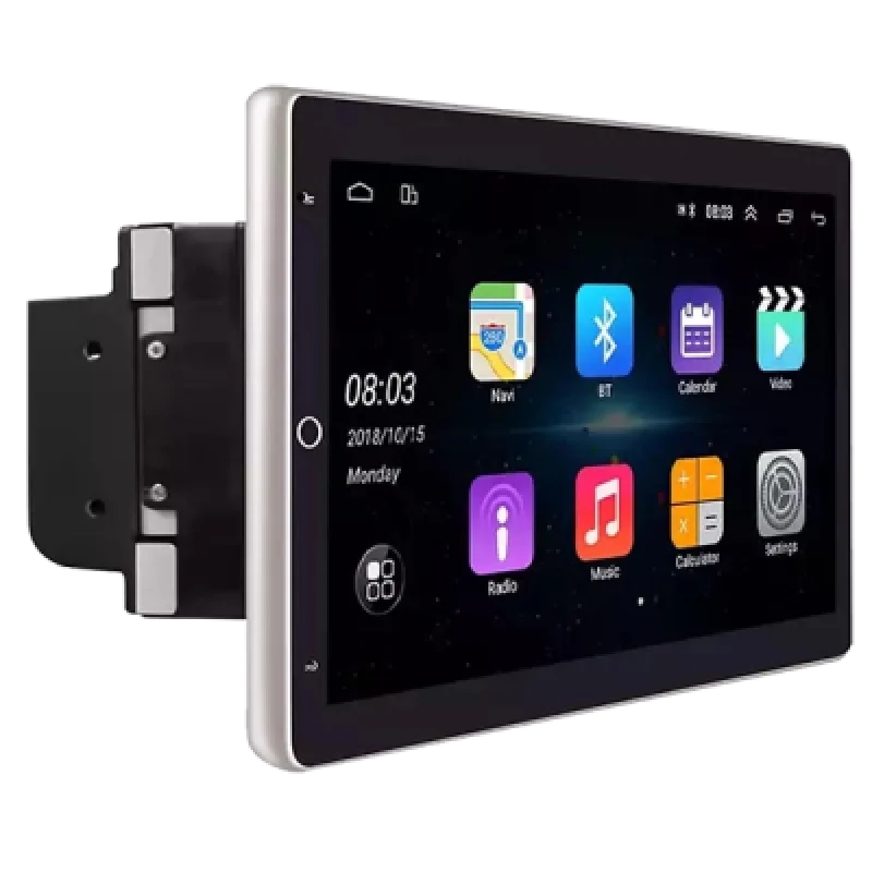 Auto Radio Android 1 Din 10.1 Pulgadas con 4GB RAM y WiFi Integrado | Conectividad y Entretenimiento Premium para tu Coche