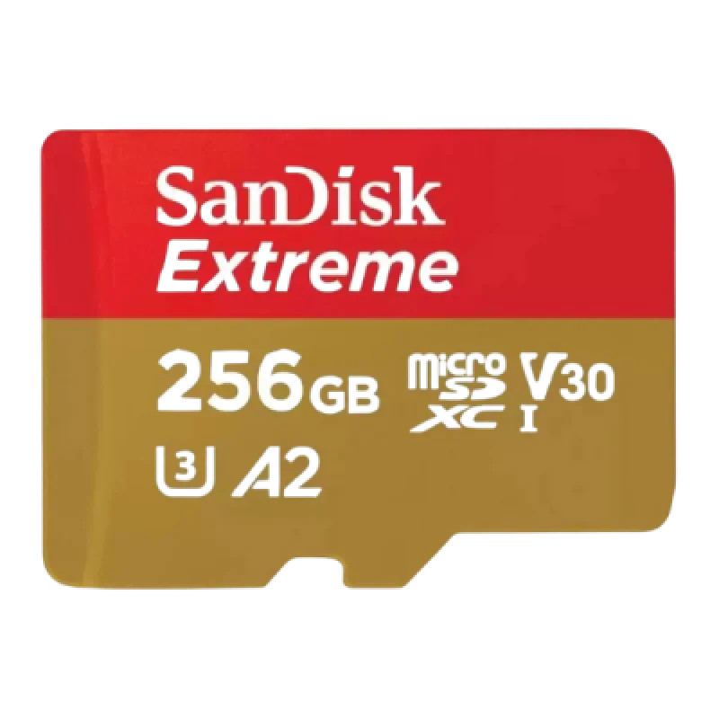 SanDisk MicroSD Extreme UHS I 256GB – Memoria de Alto Rendimiento 4K UHD