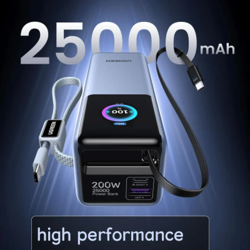 UGREEN Nexode Pro 200W 25000mAh | Power Bank para Laptops en Perú ⚡