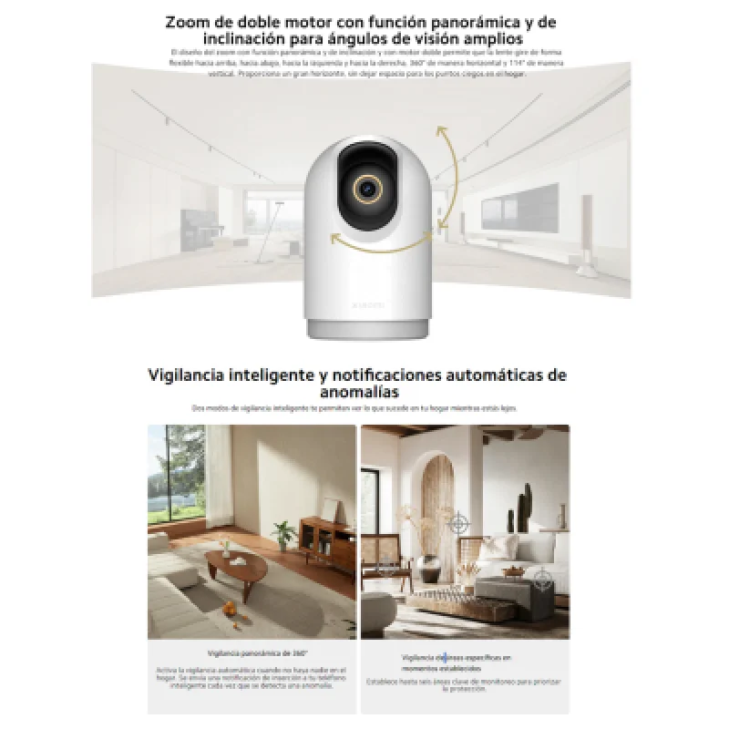 Xiaomi Smart Camera C500 Pro 5MP 360° Visión Nocturna