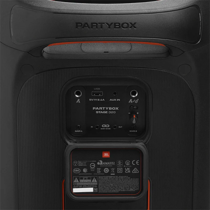 Parlante JBL Partybox Stage 320 | Potencia y Portabilidad para tus Fiestas