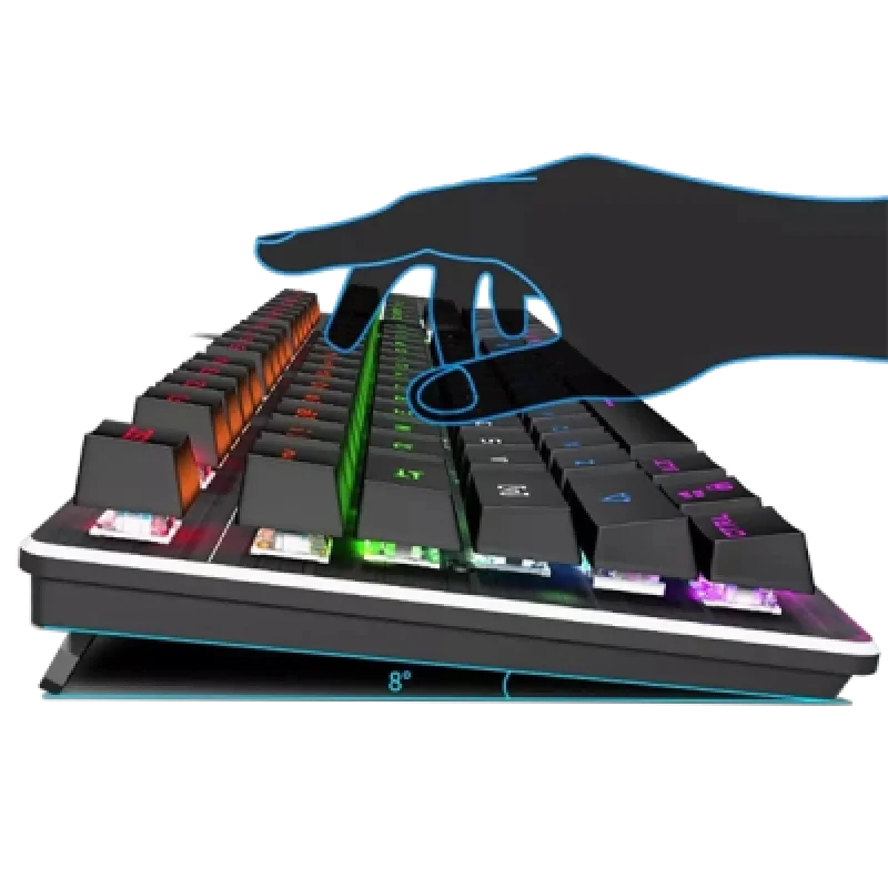 Teclado Mecánico Gamer iMICE MK X80 | Precisión Velocidad y Estilo para Gamers