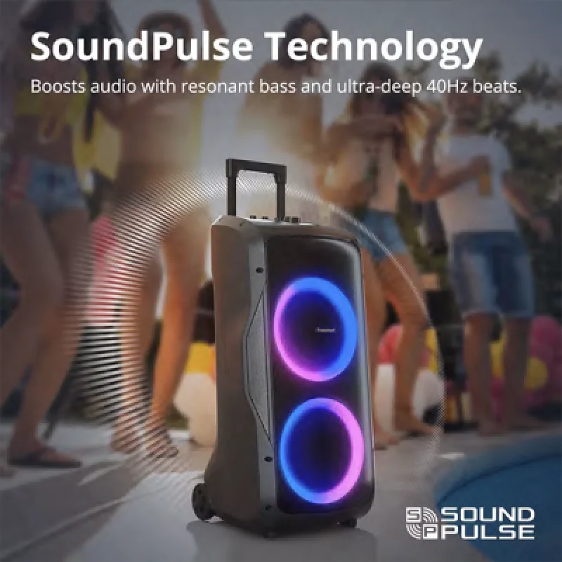 Parlante Karaoke Bluetooth Tronsmart Halo 300 240W⭐