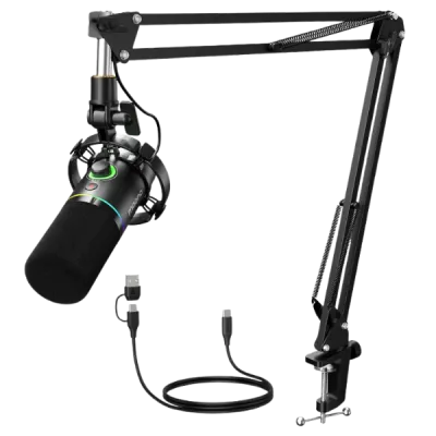 🎙️ Maono PD200XS – Micrófono Gamer USB/XLR de Alta Calidad