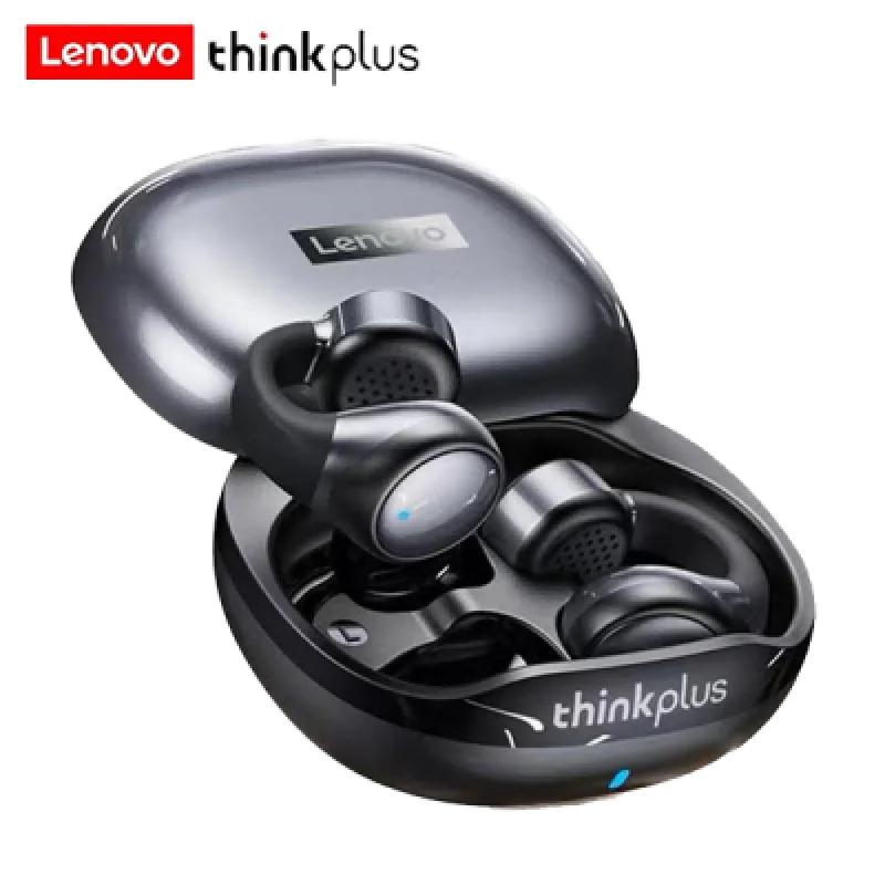 Audífonos Inalámbricos Lenovo X20 Clip ThinkPlus | Conectividad Bluetooth Sonido de Alta Calidad y Carga Rápida