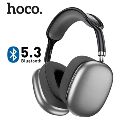 Audífonos Bluetooth Hoco ESD15 con Micrófono, 12H y AUX 🎧