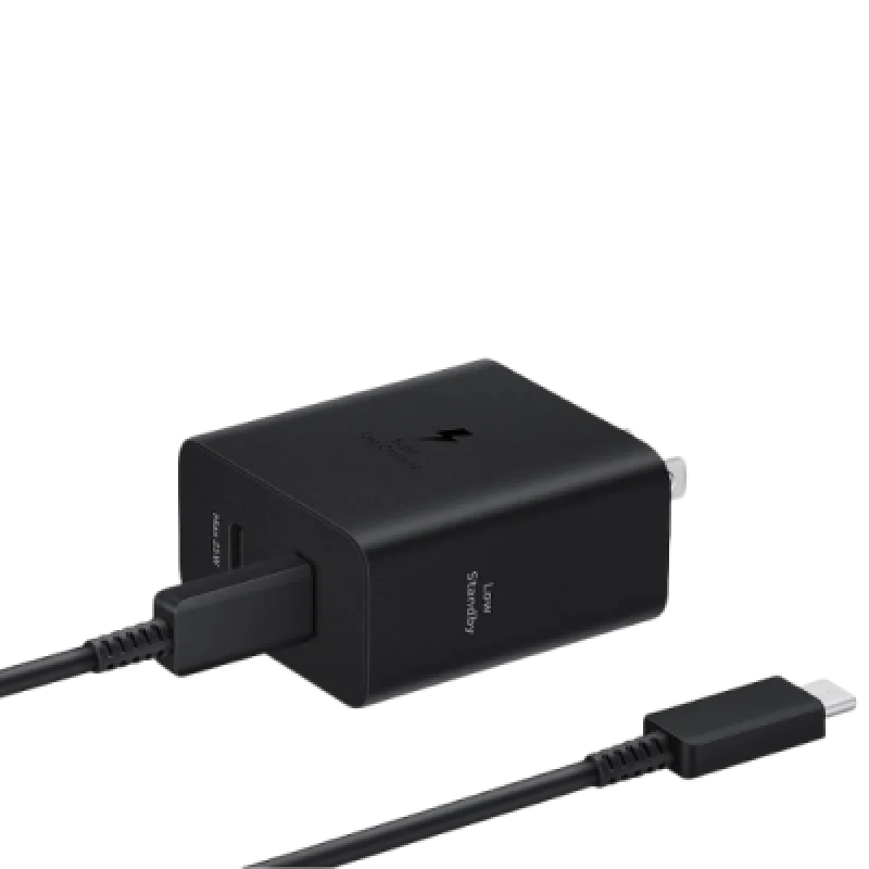 Cargador Samsung 50W Duo con 2 Puertos USB C – Carga Súper Rápida