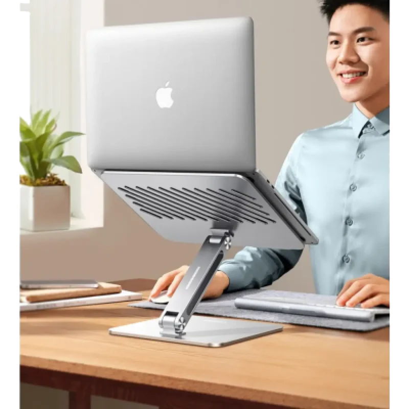 Soporte Laptop Aluminio Ugreen LP339 con Ventilador Ajustable Plegable