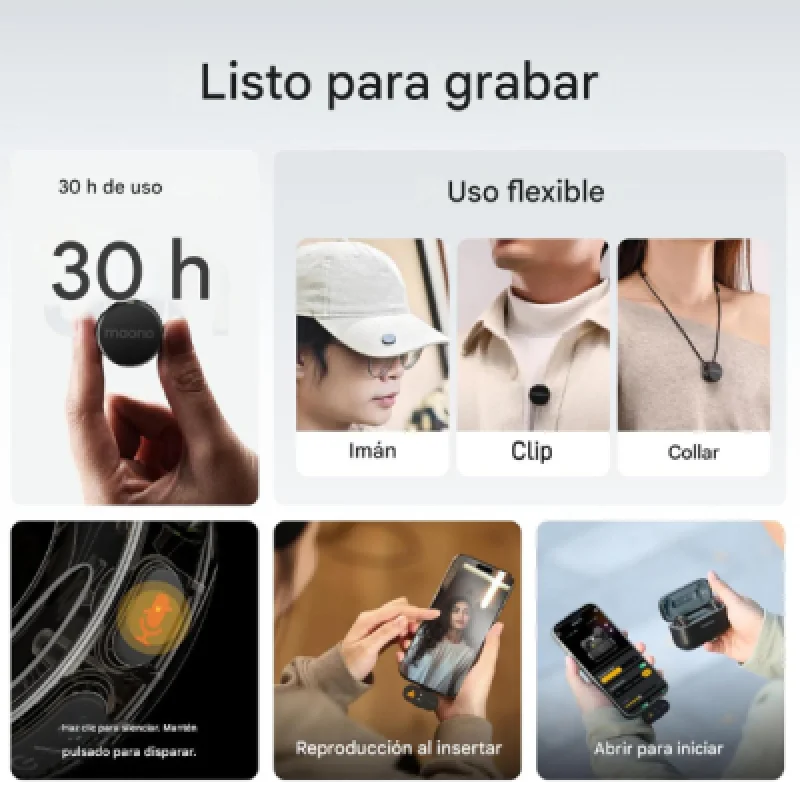 Micrófono Maono inalámbrico Wave T5