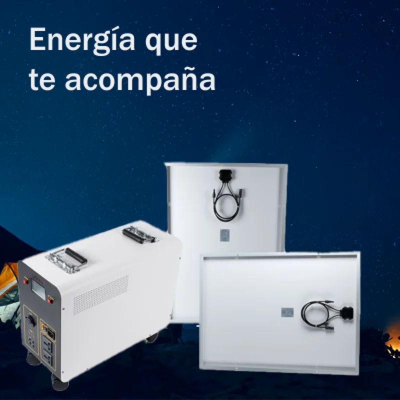 Kit Estación Energía Solar Portátil 1200Wh Cafini CN-TY7502 1500W ⚡