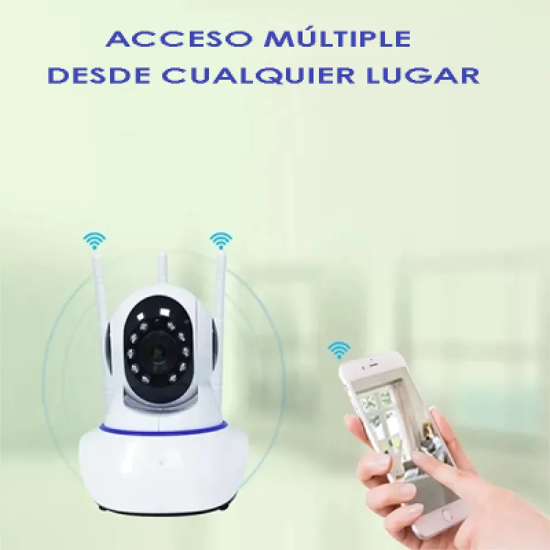 Cámara de Seguridad WiFi DAYTECH Dt c8826 | Alta Resolución 1080P Visión Nocturna y Detección de Movimiento