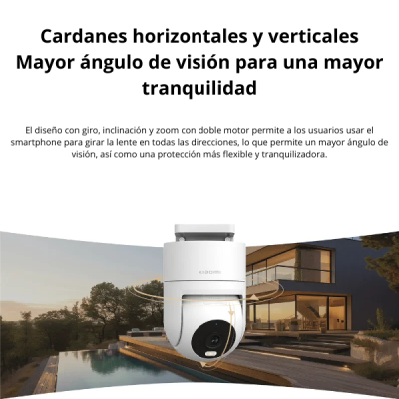 Cámara Xiaomi CW300 Exterior 2.5K Wi Fi/Ethernet
