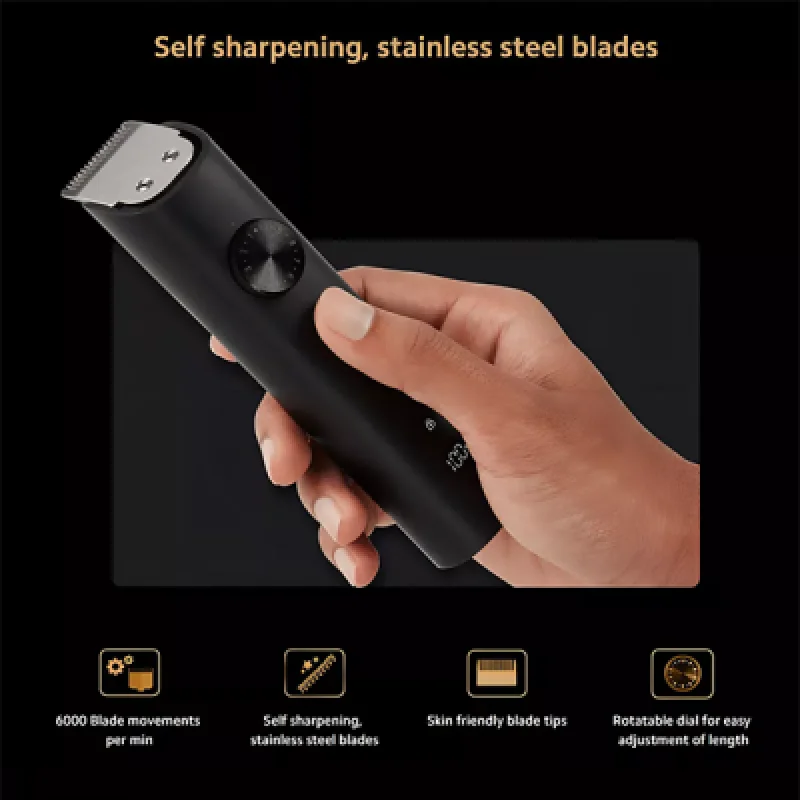 Rasuradora Eléctrica Xiaomi Grooming Kit Pro | Afeitadora Profesional para Hombre con Carga Rápida y Cabezal de Repuesto