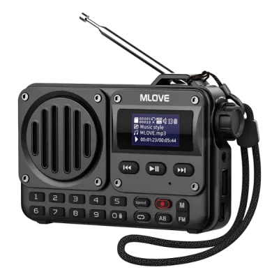 Mini Radio Portátil Speak | versatilidad en música y radio con batería de 20 h