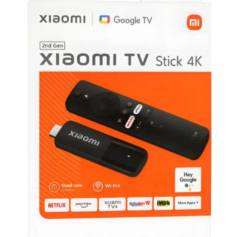 Xiaomi TV Stick 4K – Android TV 2nd Gen