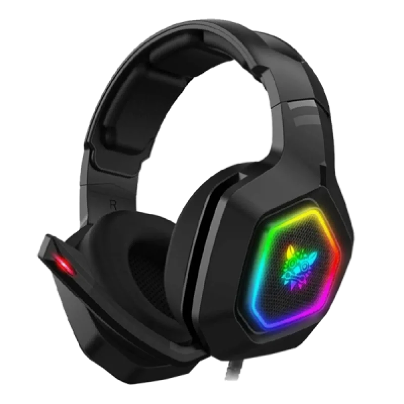 Audífono Gamer con Micrófono Onikuma K10 Profesional con Iluminación RGB