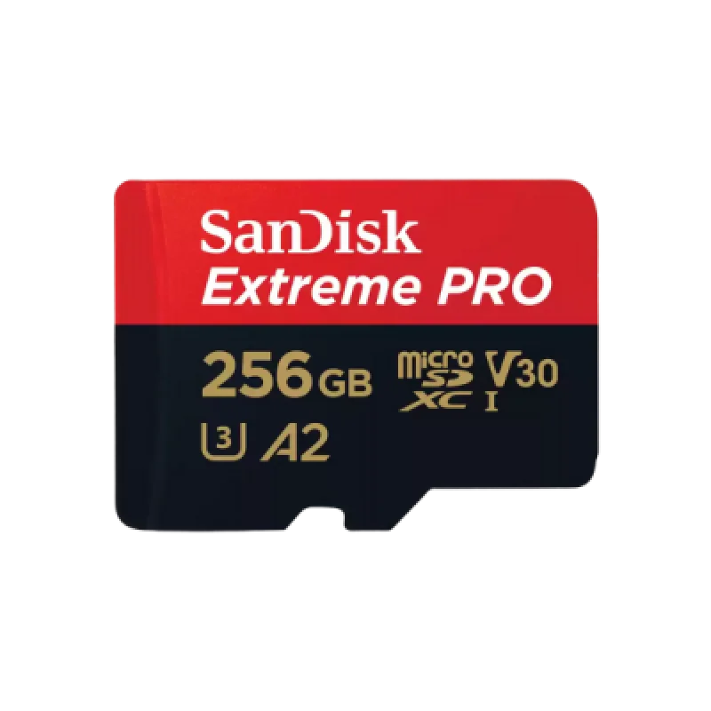 Tarjeta de Memoria SanDisk Extreme PRO microSDXC 256GB 4K UHD