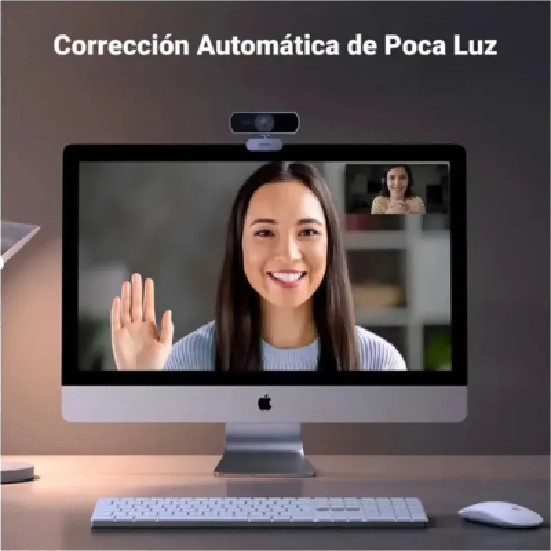 Cámara Web para PC UGREEN CM717 2K FHD USB Autofocus Micrófono Dual🎬