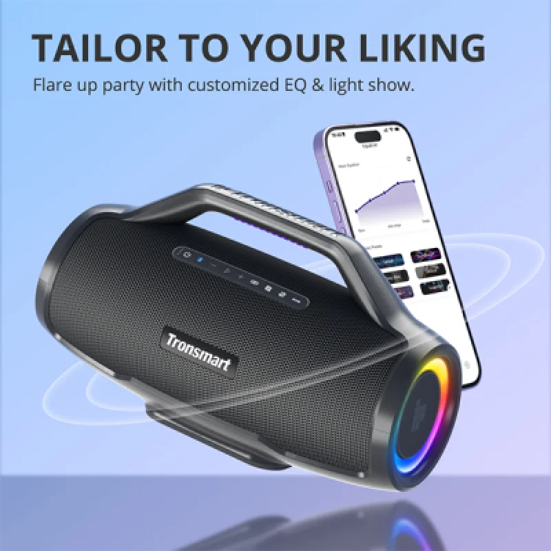 Parlante Bluetooth Tronsmart Bang Max 130W | Potencia que hace vibrar multitudes