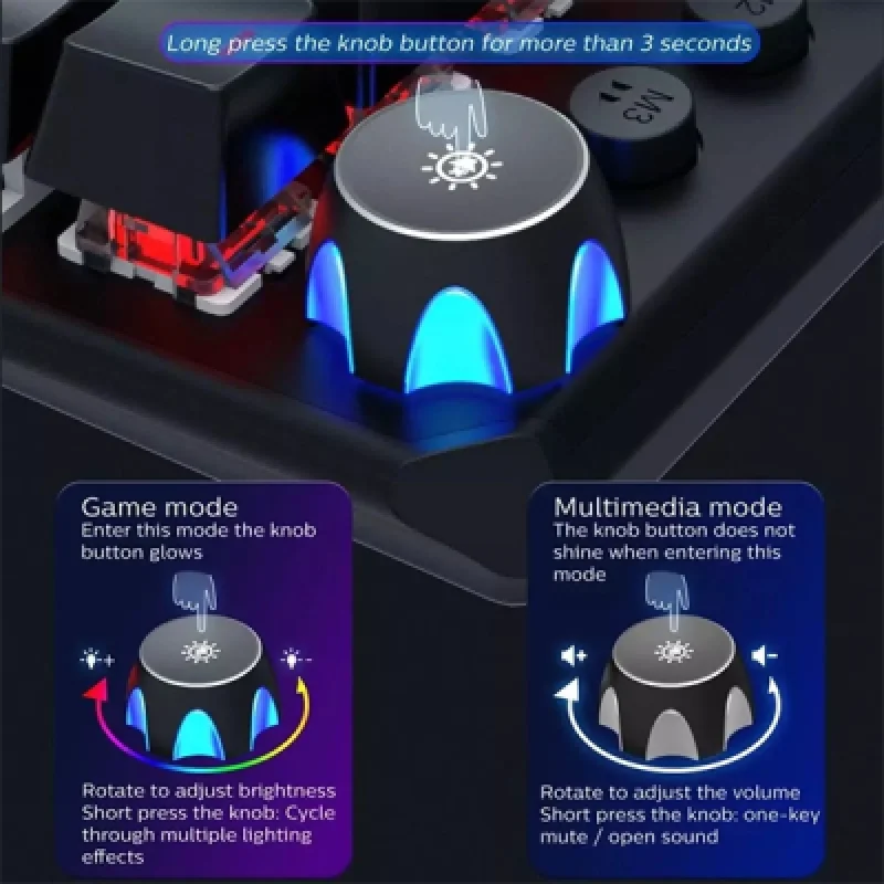 Teclado Mecánico Gamer Aula F2066 I | Precisión y Estilo para Gamers Exigentes