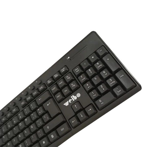 Teclado y Mouse Inalámbrico Weibo | Combo Bluetooth de Alta Precisión y Comodidad