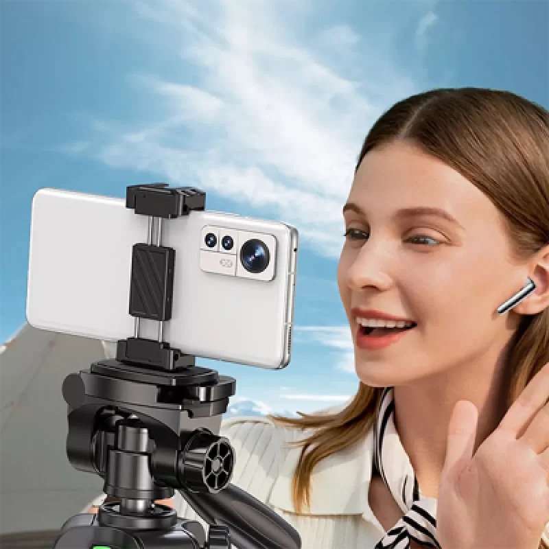 Trípode Ugreen Ajustable 360° para Cámara y Móvil