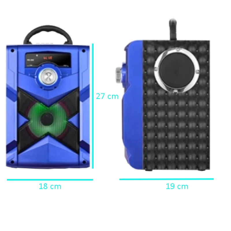 Parlantes Portátiles Bluetooth Hifi RX-302 20W 3000BMPO