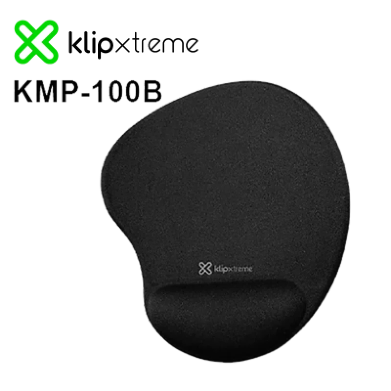 Mouse Pad Ergonómico con Gel KlipXtreme KMP-100B 🎨