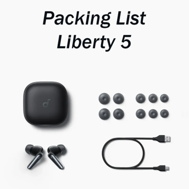 Audífonos Bluetooth Soundcore Liberty 5 ANC Dolby | 48H Playtime