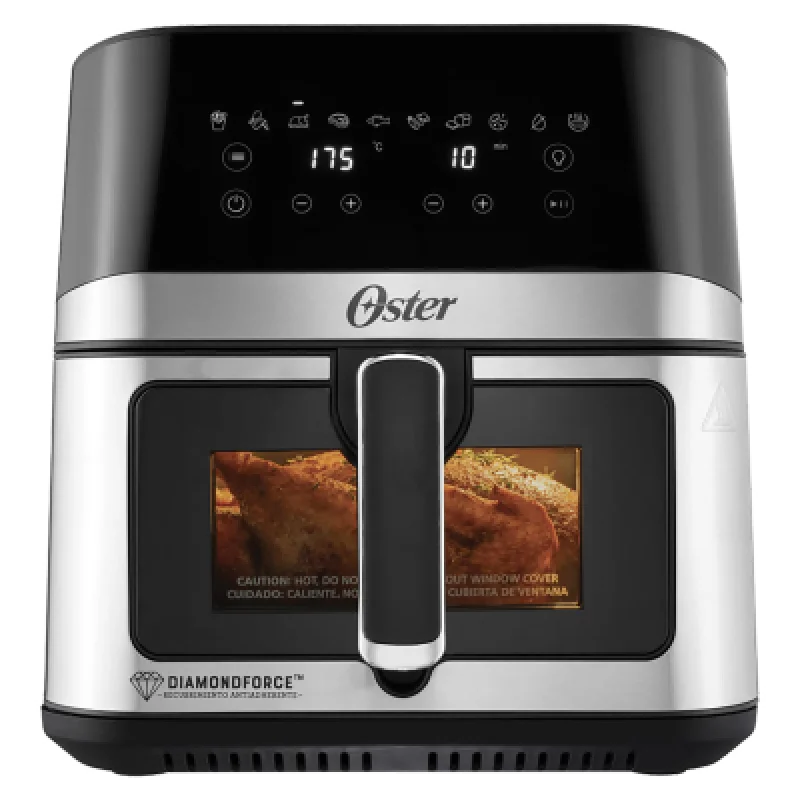 Freidora de Aire Oster 7.5L Digital DiamondForce 10 Programas🍖