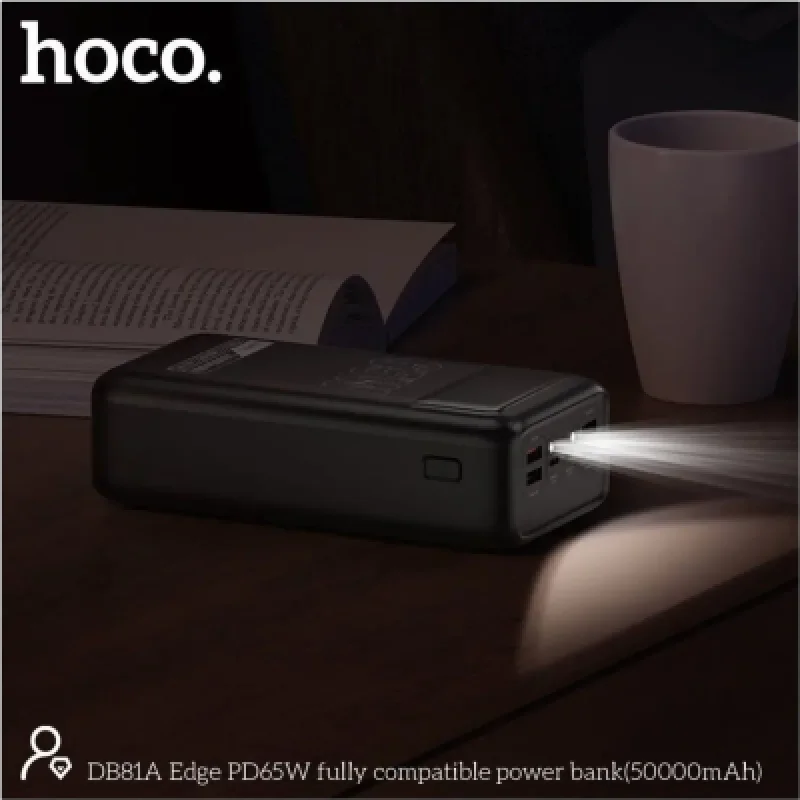Power Bank Hoco DB81A 50000mAh PD 65W | Cargador Laptop 🔋