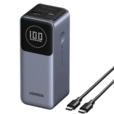 Cargador Portátil Ugreen Nexode 12000mAh 100W ⚡