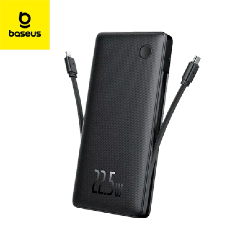 Cargador Portátil Baseus 10000mAh 22.5W Carga Rápida para Celular