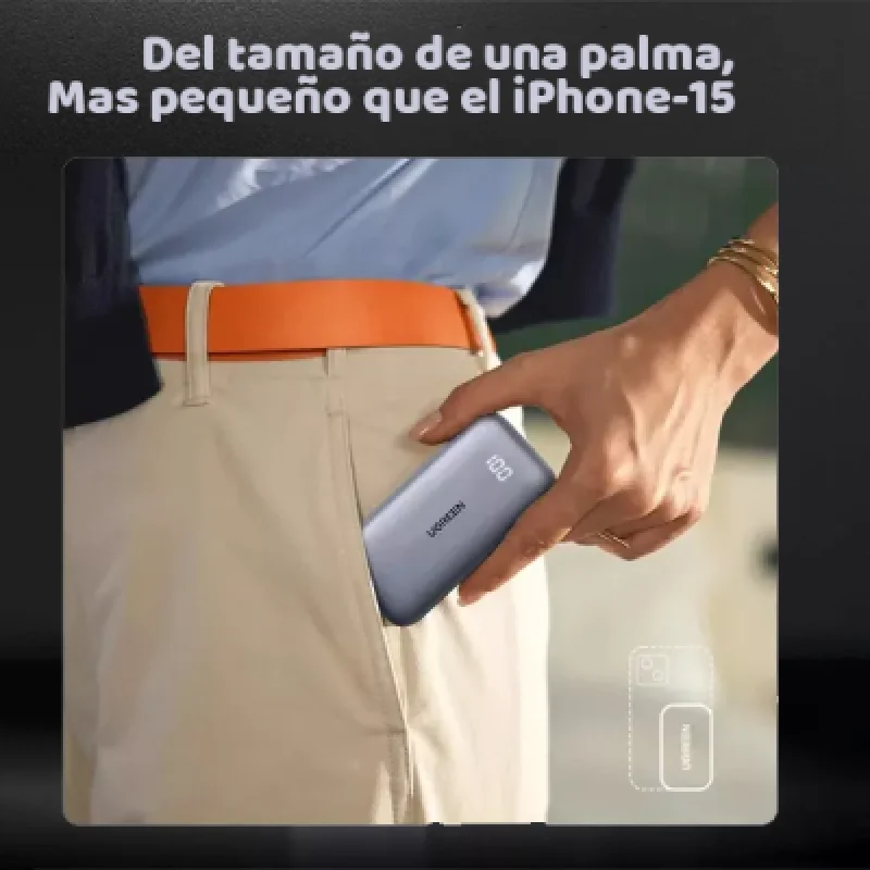 Cargador Portátil para Celular Ugreen 30W 10000mAh🔋