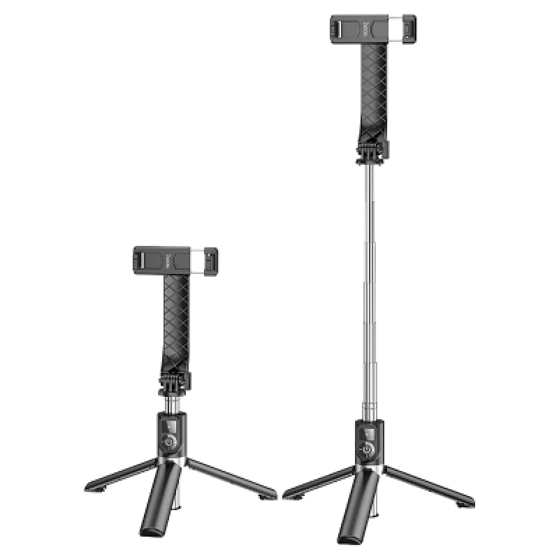 Palo Selfie HOCO K20 98cm Trípode Bluetooth Estable 📱 Portátil