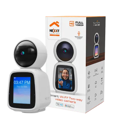 Cámara de Seguridad Wi Fi Nexxt NHC IP20 1080p con Visión Nocturna y Audio