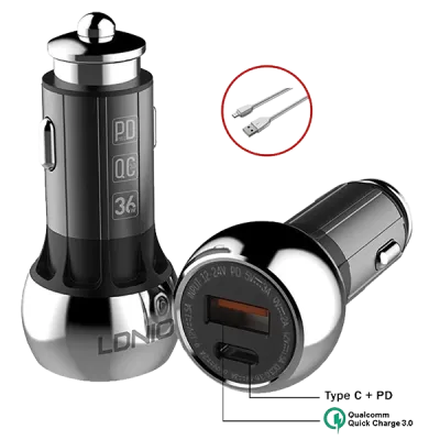 Inversor de corriente para coche LDNIO 36W