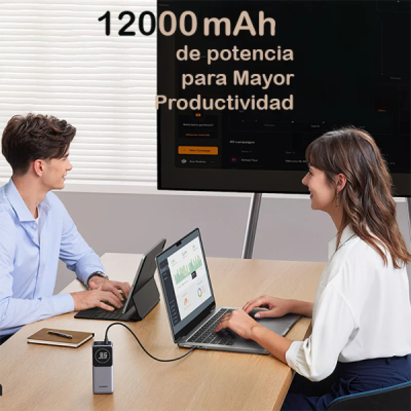 Cargador Portátil Ugreen Nexode 12000mAh 100W🔋 Carga Rápida para iPhone Laptop y Más 🚀Envío 24h Perú