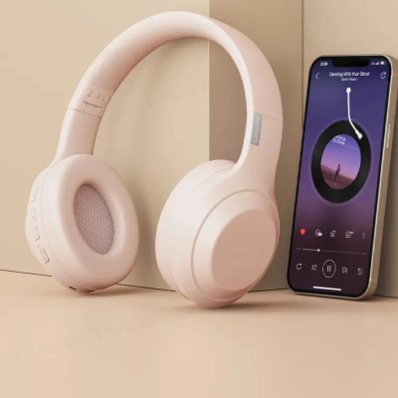 Audífonos Inalámbricos Lenovo TH10 Over Ear | Tecnología Acústica 3D   Sonido de Alta Calidad
